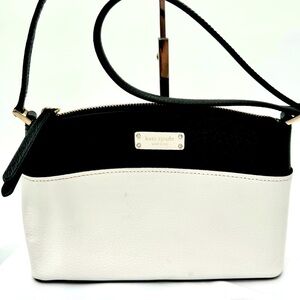 Kate Spade New York Jeanne Crossbody handbag, Vanilla‎ Latte/Black